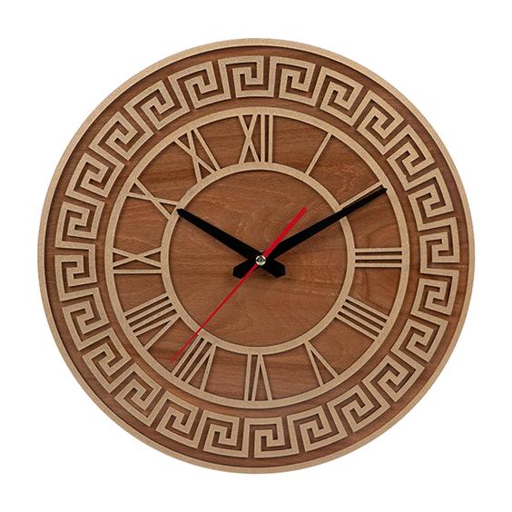 ساعت دیواری چوبی کیتا، مدل کلاسیک، کد CK 603-TC - (قطر 35 cm)|پیشنهاد محصول