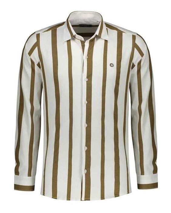 ​پیراهن مردانه سفید طلایی راه راه دیورسو Diverso ا ​پیراهن مردانه سفید طلایی راه راه دیورسو Diverso|پیشنهاد محصول