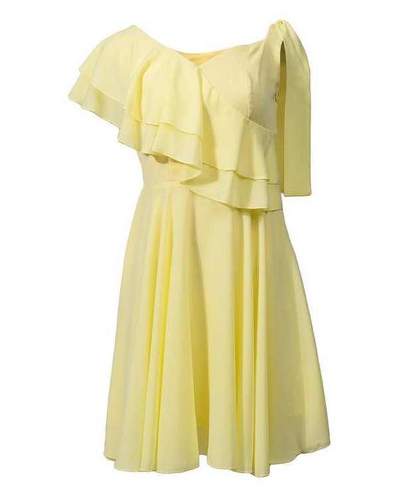 لباس مجلسی زنانه لیمویی ویچی ا لباس مجلسی زنانه لیمویی ویچی|پیشنهاد محصول