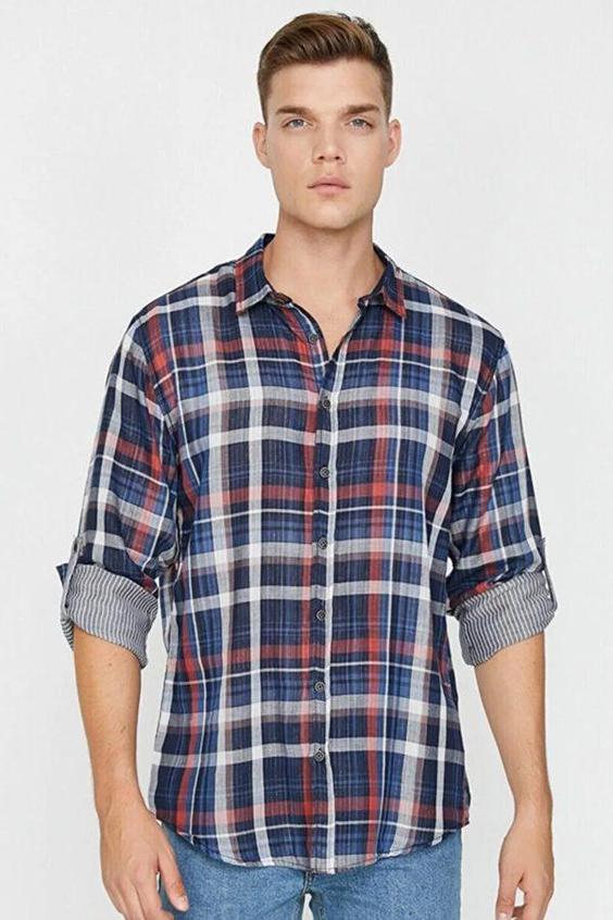 پیراهن آستین بلند مردانه Koton کد 053|پیشنهاد محصول