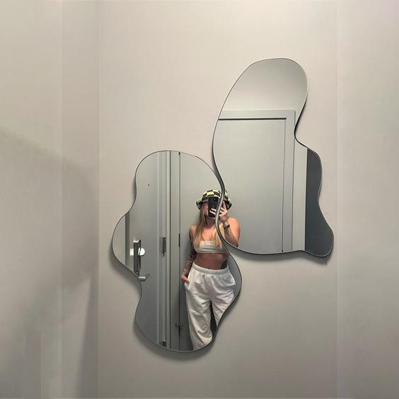 تصویر آینه دیواری اتاق خواب 741992|ایده ها