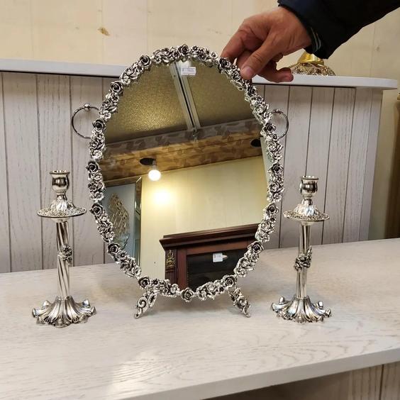 آینه شمعدان هفت سین روشا|پیشنهاد محصول