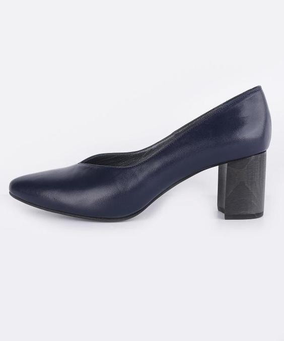 کفش پاشنه دار زنانه چرم طبیعی چرم کروکو Croco Leather کد 645|پیشنهاد محصول