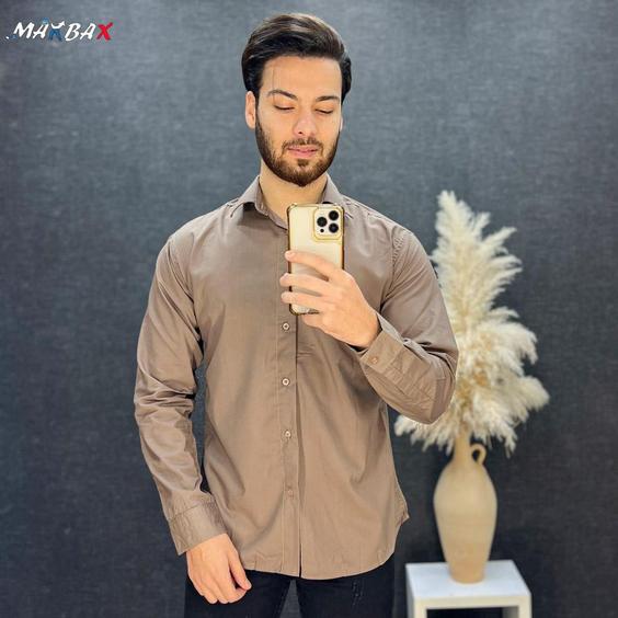 پیراهن مردانه کد 11687 (دلفینی, 2XL)|پیشنهاد محصول