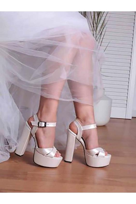 کفش عروس پاشنه ی برند Karınca Ayakkabı|پیشنهاد محصول