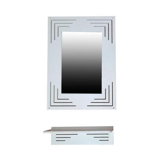 آینه خونه خاص مدل خطی به همراه شلف دیواری|دیجی‌کالا
