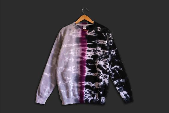 دورس‌ تای‌ دای (شیبوری) سه رنگ - XXL ا tiedye sweatshirt|پیشنهاد محصول