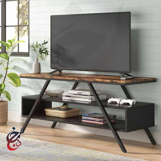 میز تلویزیون چوب و فلز طرح مرداس مدل Ts-1005|پیشنهاد محصول