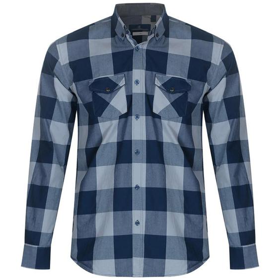پیراهن آستین بلند مردانه مدل چهارخانه 3-9031 رنگ سرمه ای|پیشنهاد محصول