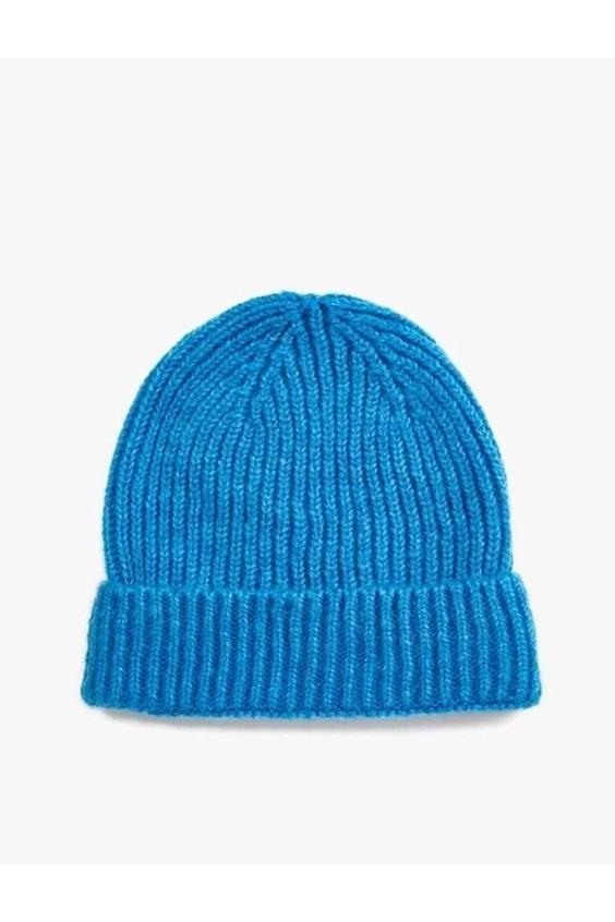 کلاه زمستانی زنانه آبی کوتون|پیشنهاد محصول