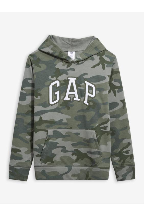 هودی زنانه سبز برند gap ا Kadın Yeşil Logo Kapüşonlu Sweatshirt|پیشنهاد محصول