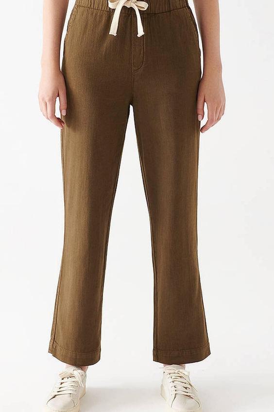 شلوار راحتی زنانه لجنی ماوی ا Kadın Beli Bağcıklı Pantolon|پیشنهاد محصول