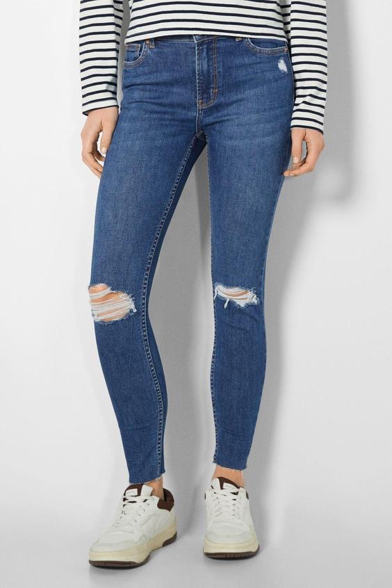شلوار جین زنانه آبی برشکا ا Skinny Fit Jean|پیشنهاد محصول
