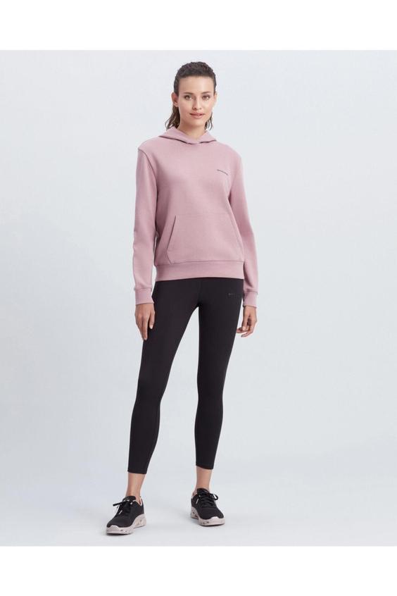 هودی زنانه صورتی برند skechers ا New Basics W Hoodie Kadın Rose Sweatshirt - S212183-620|پیشنهاد محصول