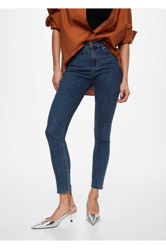 شلوار جین زنانه آبی مانگو ا Elsa Orta Bel Skinny Jean|پیشنهاد محصول