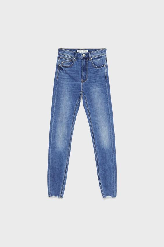 شلوار جین زنانه آبی برند stradivarius ا Normal Bel Skinny Jeans|پیشنهاد محصول