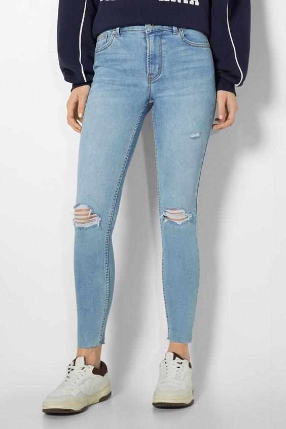 شلوار جین زنانه آبی برشکا ا Skinny Fit Jean|پیشنهاد محصول