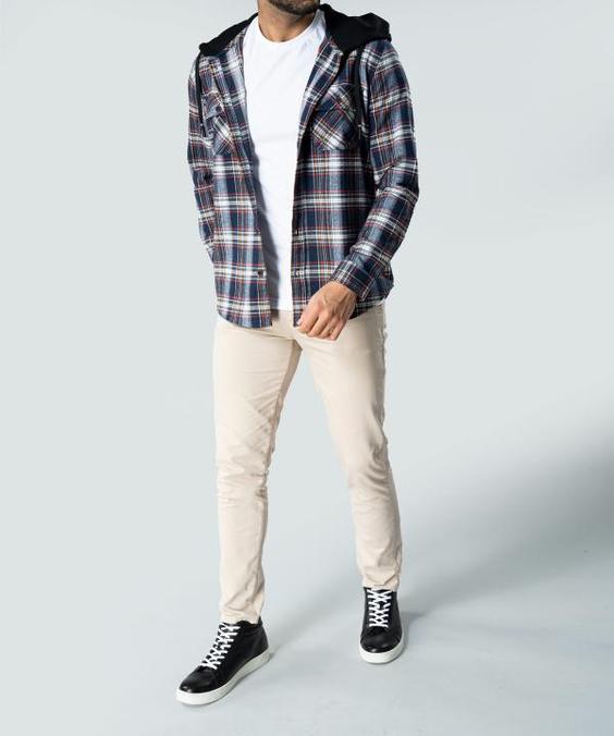 پیراهن کلاه‌دار مردانه جوتی جینز JootiJeans کد 23531025|پیشنهاد محصول