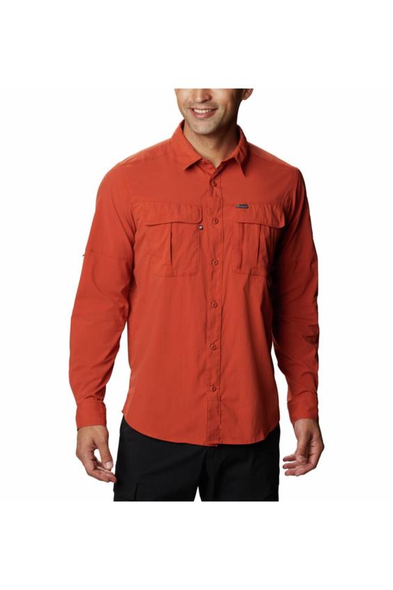 پیراهن آستین بلند مردانه نارنجی برند columbia 1930591248 ا Newton Ridge Erkek Uzun Kollu Gömlek|پیشنهاد محصول