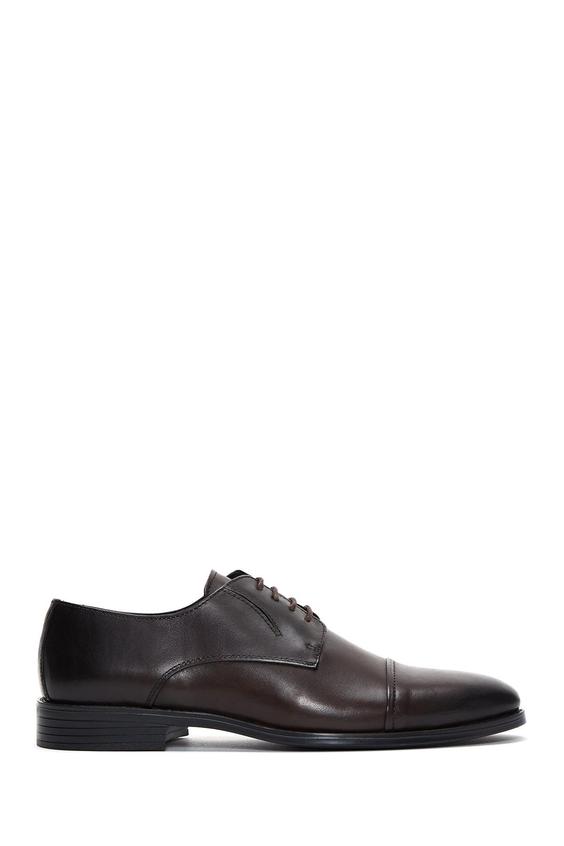 خرید اینترنتی کفش رسمی مردانه قهوه ای دریمد 22WFD652418 ا Erkek Deri Klasik Ayakkabı|پیشنهاد محصول
