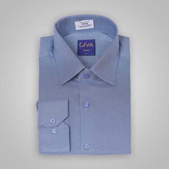 پیراهن مردانه آبی کد 5146|پیشنهاد محصول