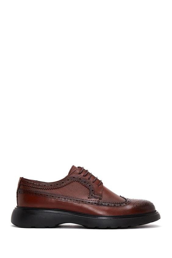 خرید اینترنتی کفش رسمی مردانه قهوه ای دریمد 22WFD622018 ا Erkek Deri Casual Ayakkabı|پیشنهاد محصول