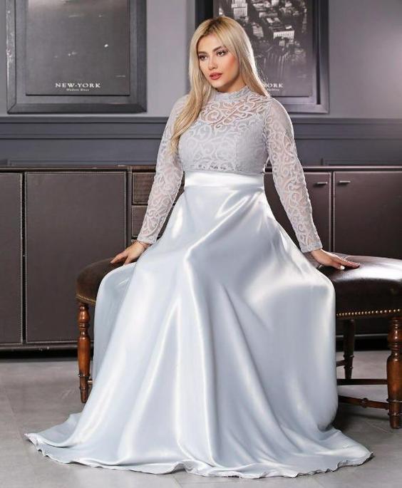 لباس مجلسی و شب ماکسی مدل پرنسا - مشکی / سایز4- 48 ا Dress and long night|پیشنهاد محصول