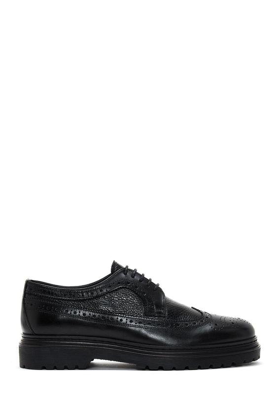 خرید اینترنتی کفش رسمی مردانه سیاه دریمد 22WFD610814 ا Erkek Deri Casual Ayakkabı|پیشنهاد محصول