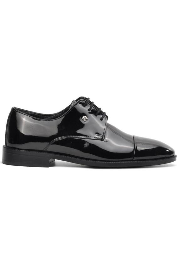 کفش رسمی مردانه سیاه برند pierre cardin ا 7028 Klasik Erkek Ayakkabı/siyah Rugan/41 Numara|پیشنهاد محصول