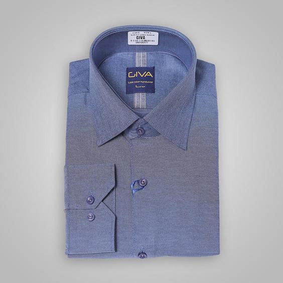 پیراهن مردانه آبی کد 5156|پیشنهاد محصول