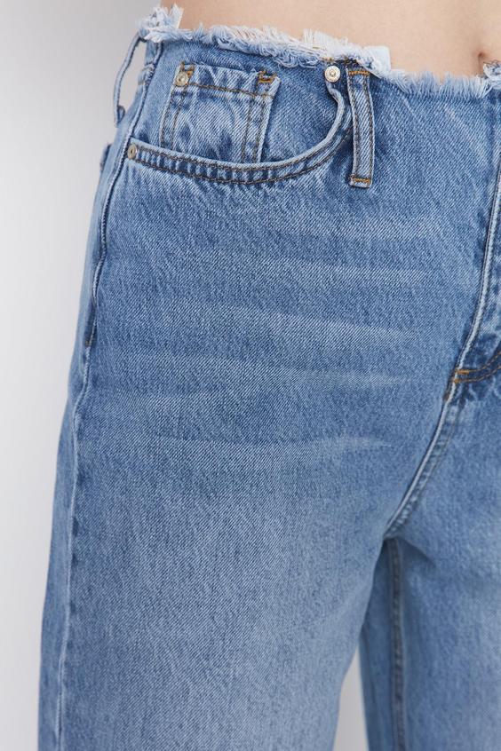 شلوار جین زنانه آبی برند trendyolmilla|پیشنهاد محصول