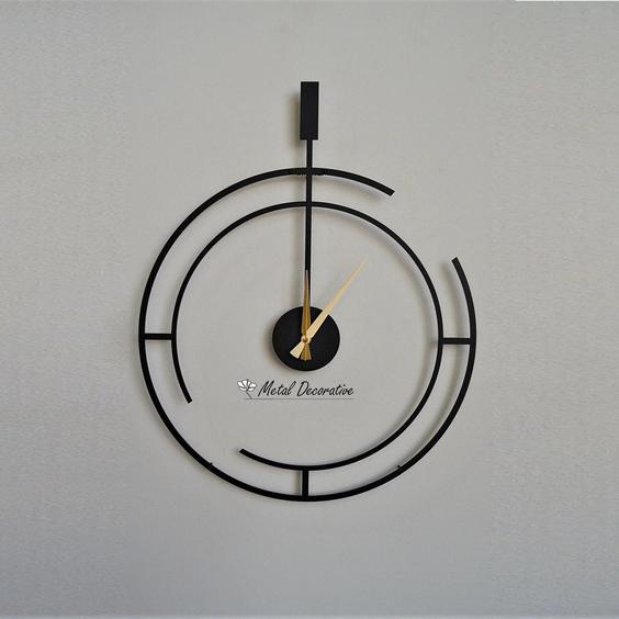 ساعت دیواری فلزی دکوراتیو مینیمال|پیشنهاد محصول