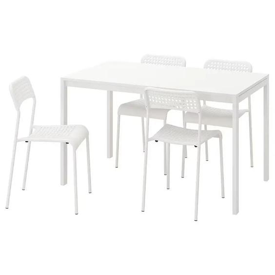 میز و صندلی چهار نفره ایکیا MELLTORP ADDE|پیشنهاد محصول