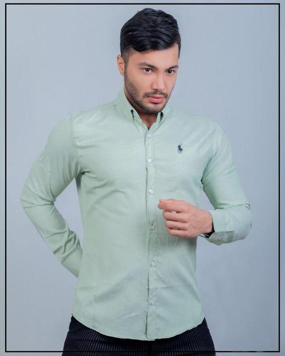 پیراهن مردانه تک رنگ برند رالف لورن(Polo Ralph Lauren) کد 8|پیشنهاد محصول