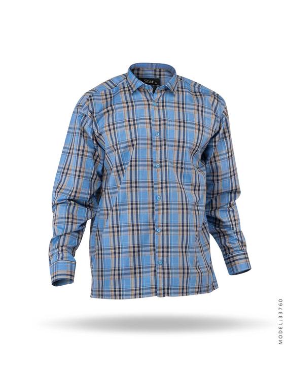 پیراهن مردانه چهارخونه Selin مدل 33760|پیشنهاد محصول