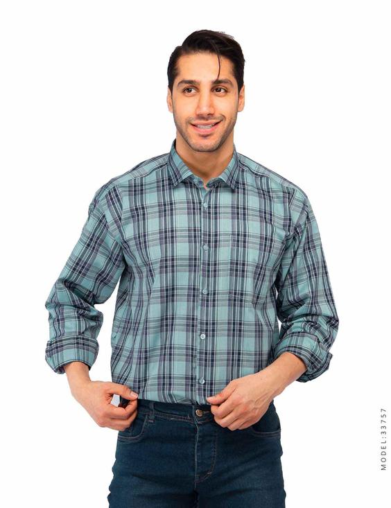 پیراهن مردانه چهارخونه Selin مدل 33757|پیشنهاد محصول