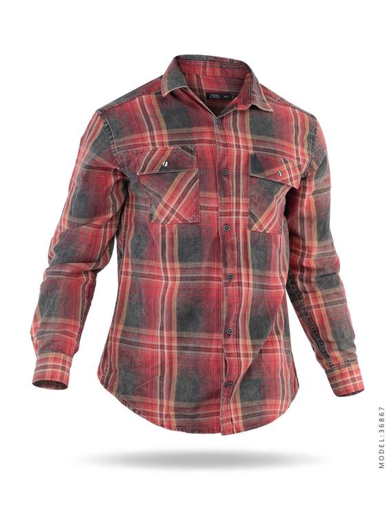 پیراهن مردانه چهارخانه Kiyan مدل 36867|پیشنهاد محصول