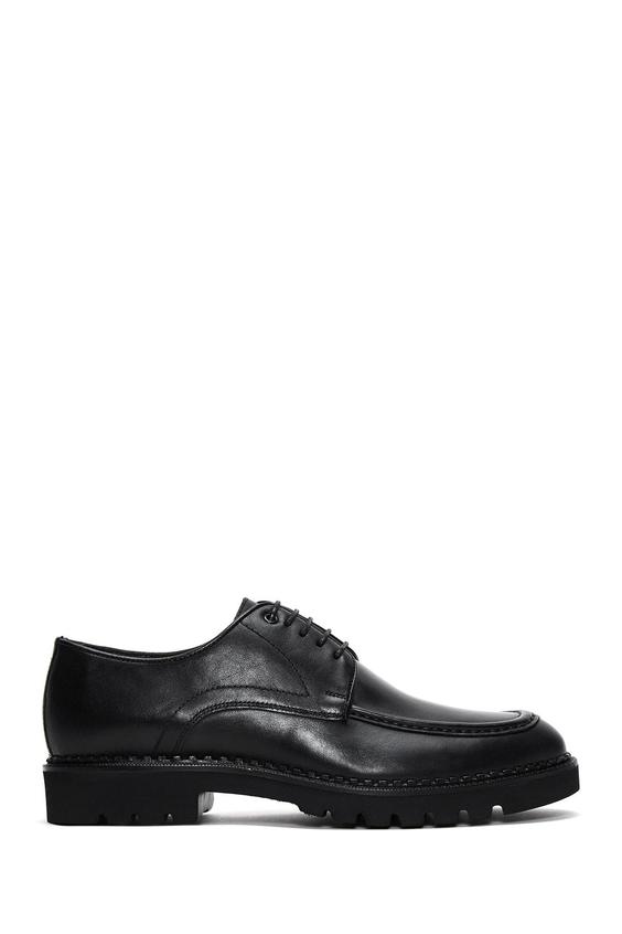 خرید اینترنتی کفش رسمی مردانه سیاه دریمد 22WFD604718 ا Erkek Deri Casual Ayakkabı|پیشنهاد محصول