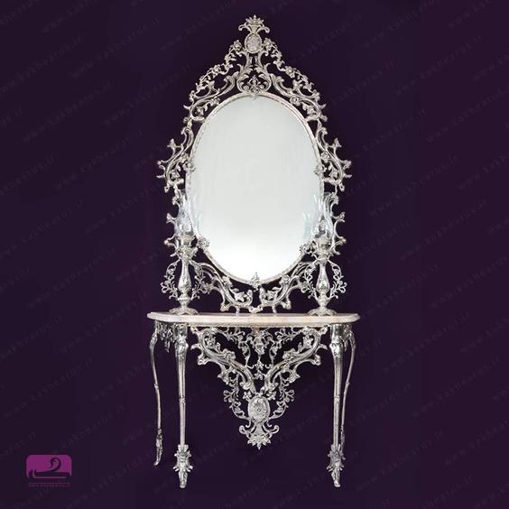 آینه شمعدان و میز کلاسیک – کد 23|پیشنهاد محصول