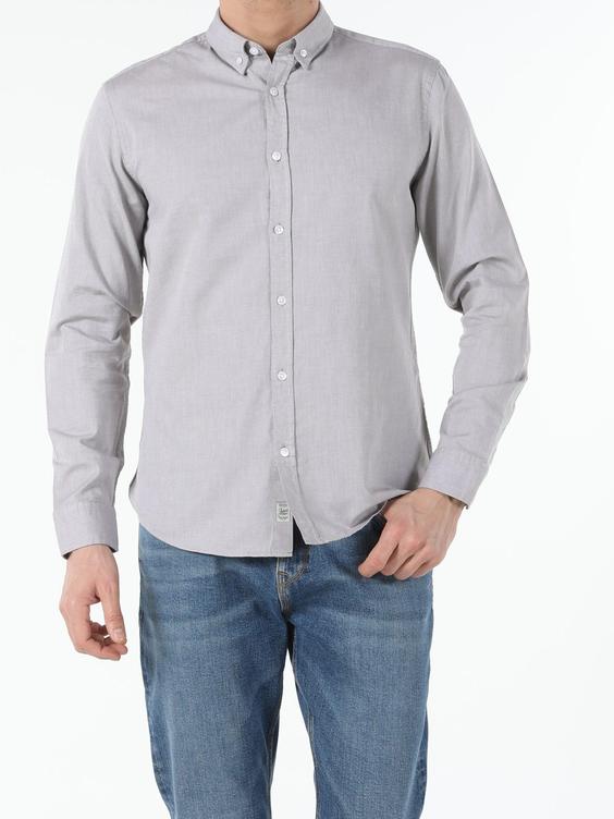 پیراهن آستین بلند بژ مردانه کولینز|پیشنهاد محصول