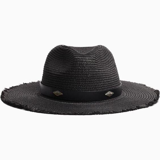 خرید اینترنتی کلاه زنانه سیاه برشکا 03919486 ا Suni Deri Detaylı Şapka|پیشنهاد محصول