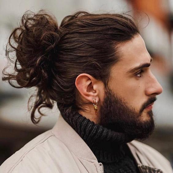 مدل مو بلند مردانه فر|ایده ها