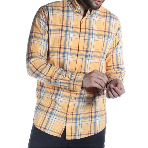 پیراهن پنبه ای مردانه چهارخانه اسکورت Escort - کد S2073|پیشنهاد محصول