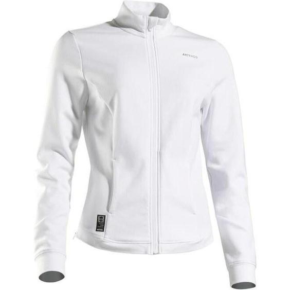 سویشرت زنانه آرتنگو ARTENGO DRY 900 – سفید ا Women's Tennis Tracksuit Top - White - Dry 900|پیشنهاد محصول