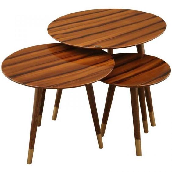 میز عسلی سه تکه چوبی BERONIA|پیشنهاد محصول