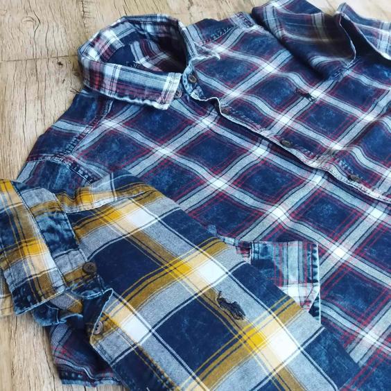 پیراهن مردانه جین سنگ شور آستین بلند|پیشنهاد محصول