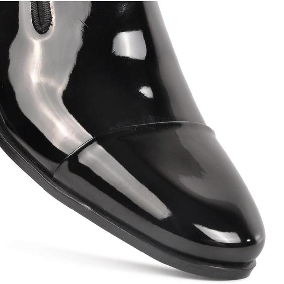 خرید اینترنتی کفش رسمی مردانه سیاه پیر کاردین MSP-00000000013408 ا 22327 Siyah Rugan Erkek Hakiki Deri Klasik Ayakkabı|پیشنهاد محصول