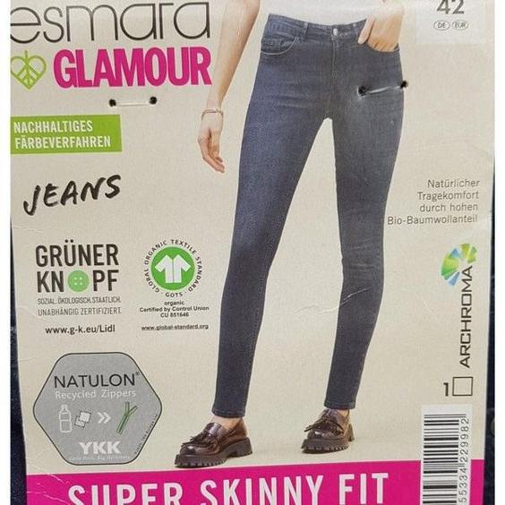 شلوار جین زنانه مدل سوپر اسکینی برند اسمارا کد bano534|پیشنهاد محصول