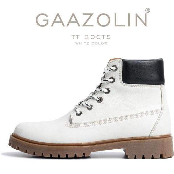 بوت تی‌تی گازولین سفید – GAAZOLIN TT Boots White|پیشنهاد محصول