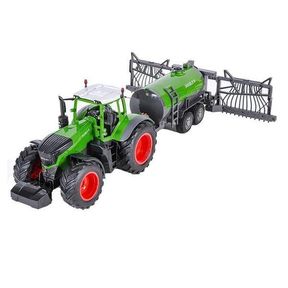 ماشین بازی کنترلی دبل ای مدل Tractor with sprinkler barrel E355-003|دیجی‌کالا